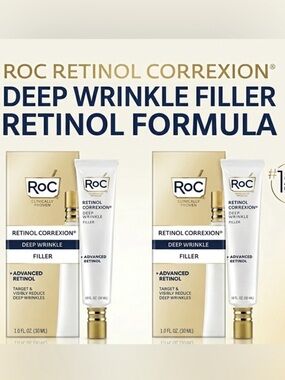2 New RoC Retinol Correxion Deep Wrinkle Filler